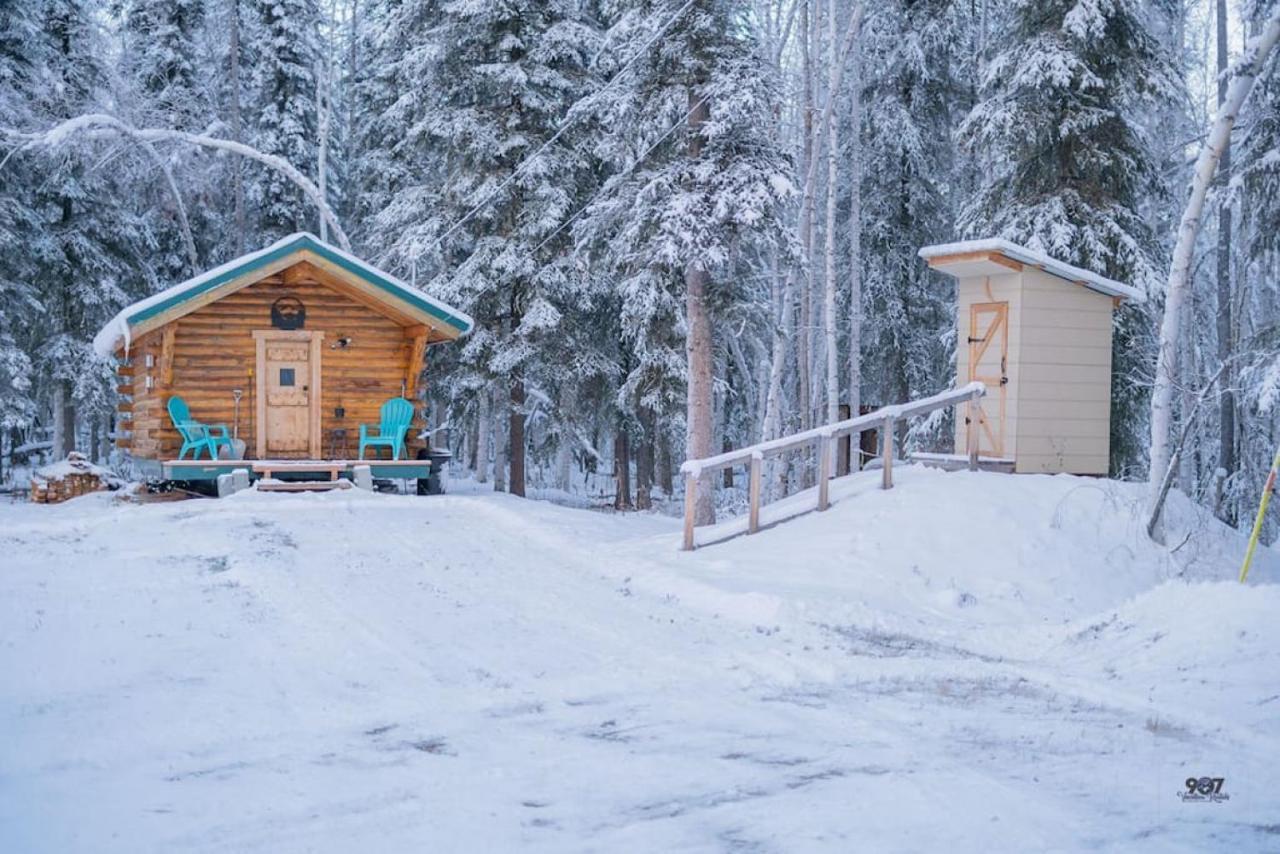 Studio Log Dry Cabin| Aurora Views! Fairbanks Exterior foto
